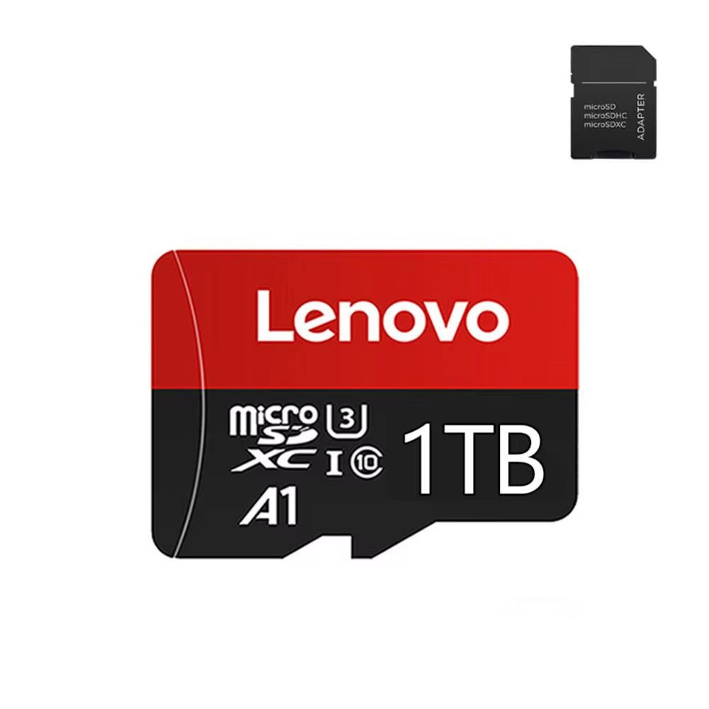 Carte Micro SD 1 Téraoctets avec adaptateur SD. Lenovo. 4 K  High Performance